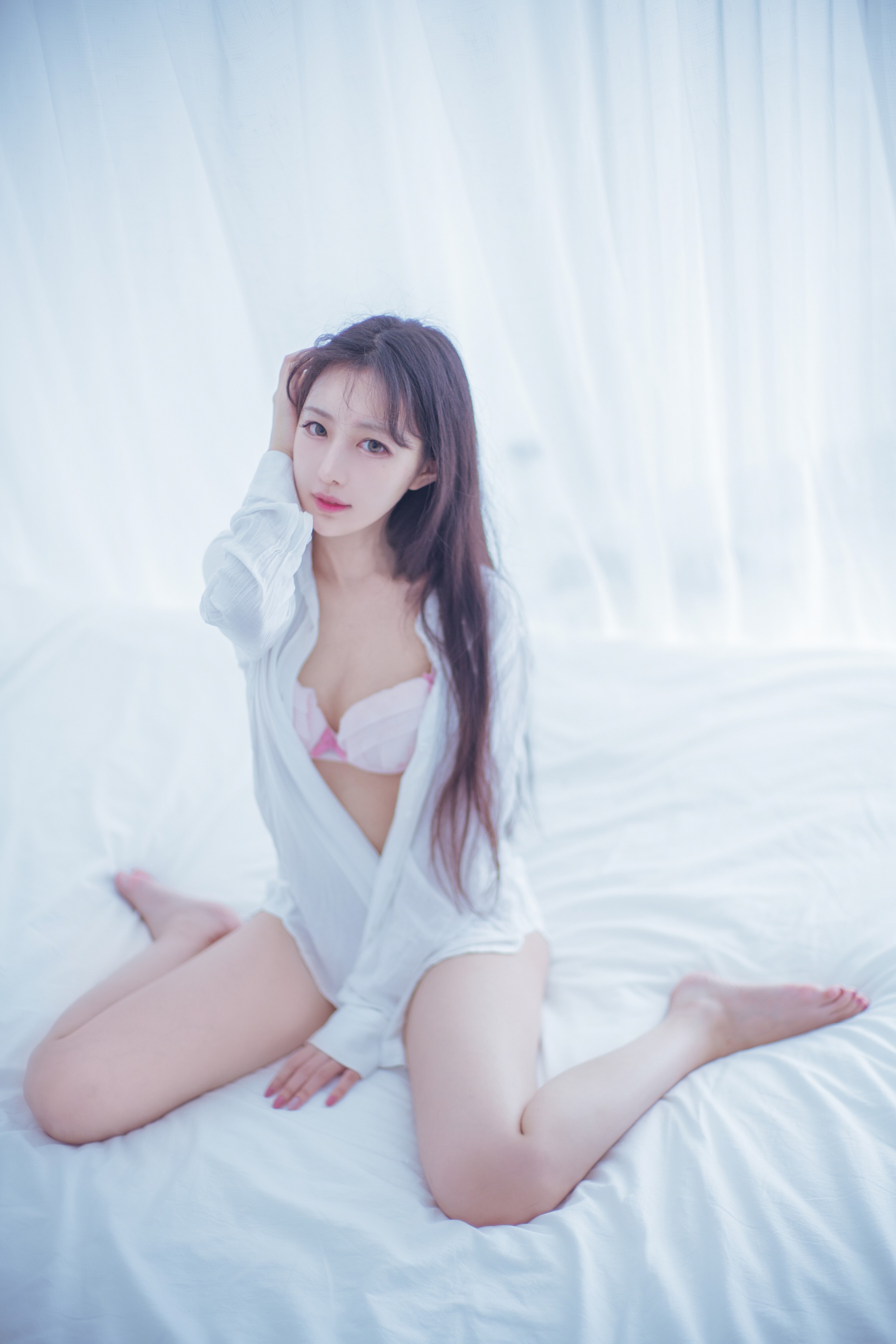 Shika小鹿鹿 - NO.015 白衬衣 [13P]-XikXak